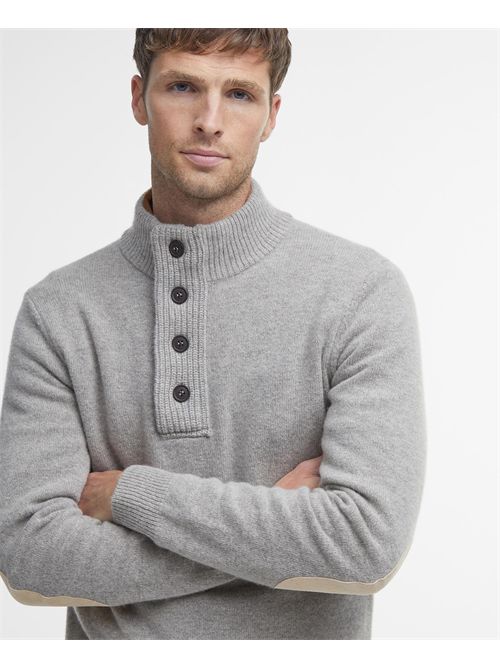 Felpa con toppa sul gomito Essential BARBOUR | MKN0585MKN/ST51